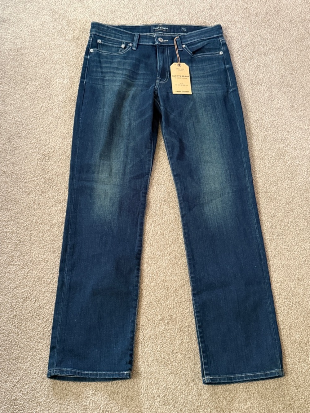 Lucky Brand Men's Indigo Straight Leg Jeans